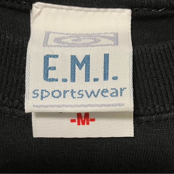 Vintage Shirts Vintage Stone Mountain Emi Sportswear Black